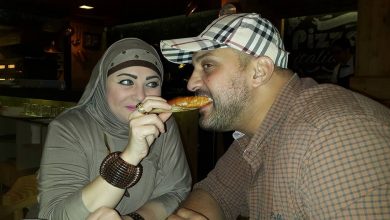 ميار الببلاوي وزوجها
