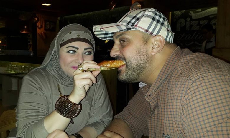 ميار الببلاوي وزوجها