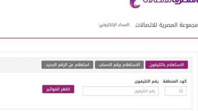 فاتورة التليفون