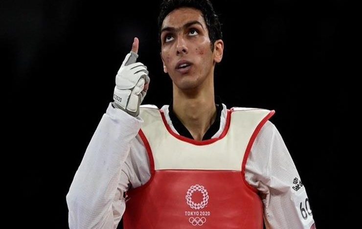الثانية.. سيف عيسي يظفر ببرونزية التايكوندو