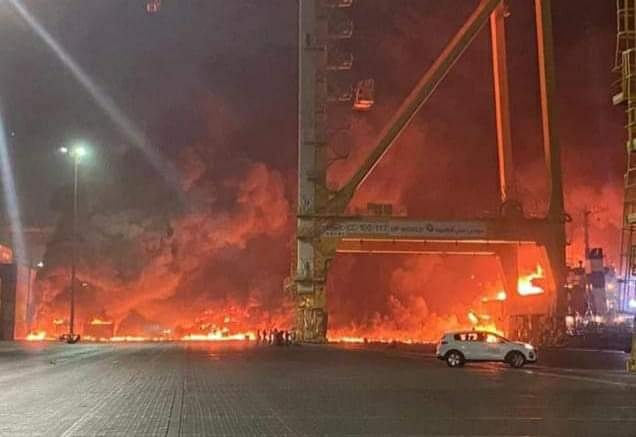 انفجار دبي