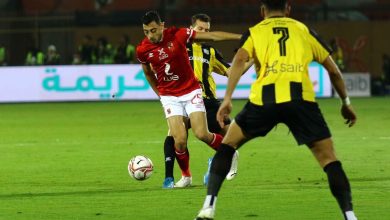 الأهلي يهزم المقاولون العرب بصعوبة وينتزع صدارة الدوري