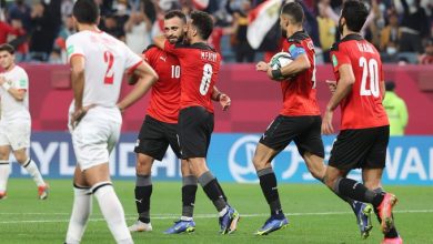 منتخب مصر يعبر الاردن ويتأهل إلى نصف نهائي كأس العرب