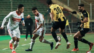 الزمالك ضد المقاولون