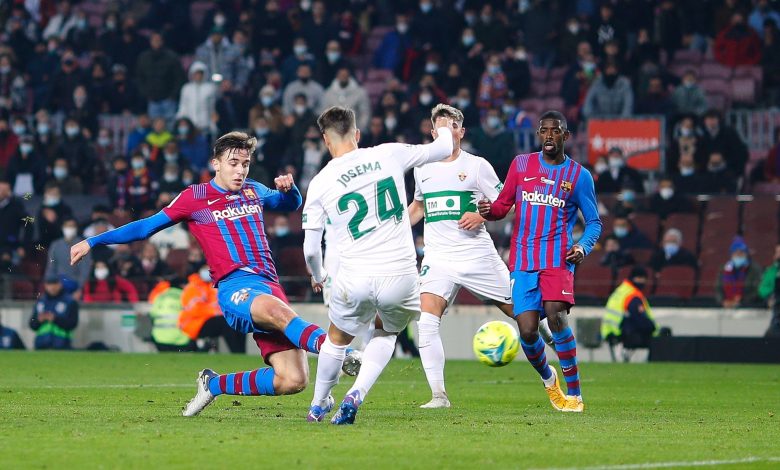 برشلونة وإلتشي