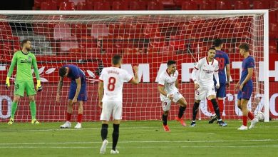 مباراة أتليتكو مدريد ضد إشبلية