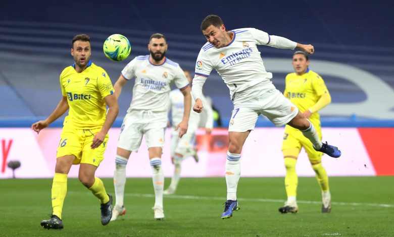مباراة ريال مدريد ضد قاديش