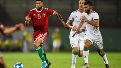 منتخب الجزائر والمغرب