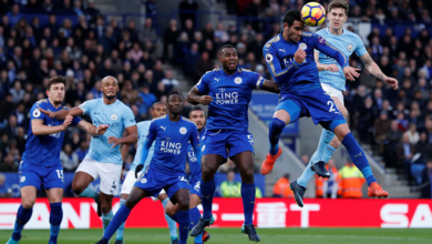 ليستر سيتي ضد مانشستر سيتي