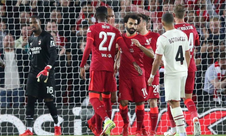 ليفربول ضد ميلان