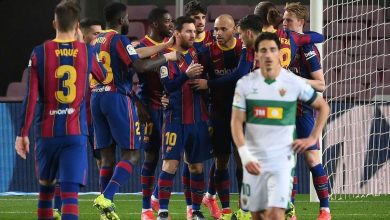 مباراة برشلونة ضد إلتشي 