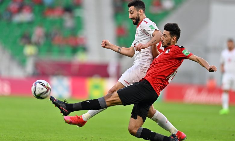 منتخب مصر ولبنان