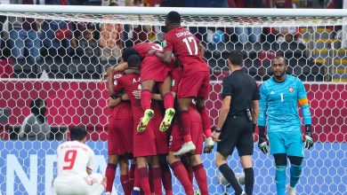 منتخب قطر ضد الإمارات