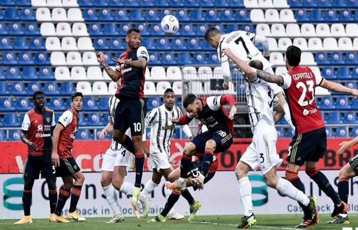 مباراة يوفنتوس مع كالياري