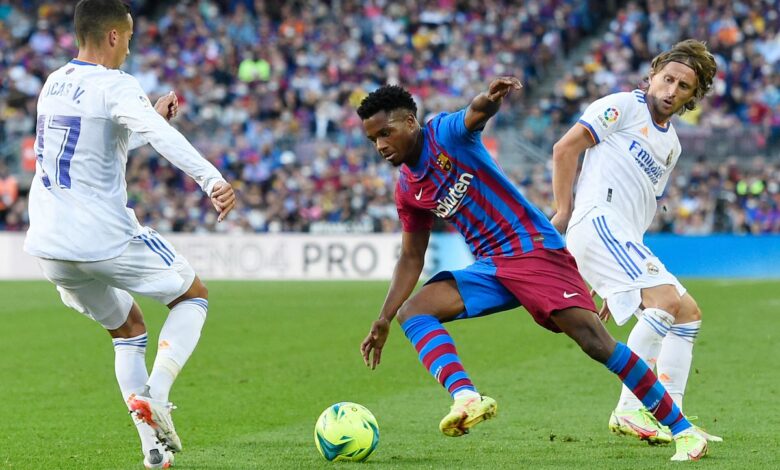 ريال مدريد ضد برشلونة