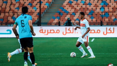مباراة الزمالك مع غزل المحلة