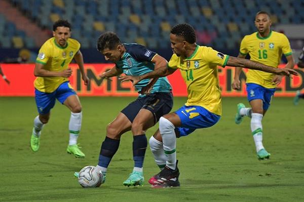 مباراة منتخب البرازيل مع الإكوادور