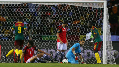 منتخب مصر مع الكاميرون