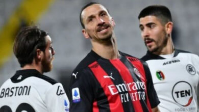 مباراة ميلان مع سبيزيا