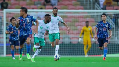 مباراة منتخب اليابان مع السعودية