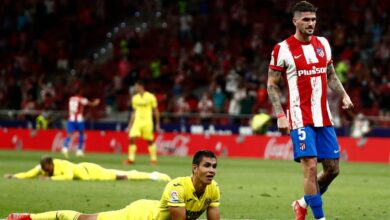 مباراة أتلتيكو مدريد ضد فياريال