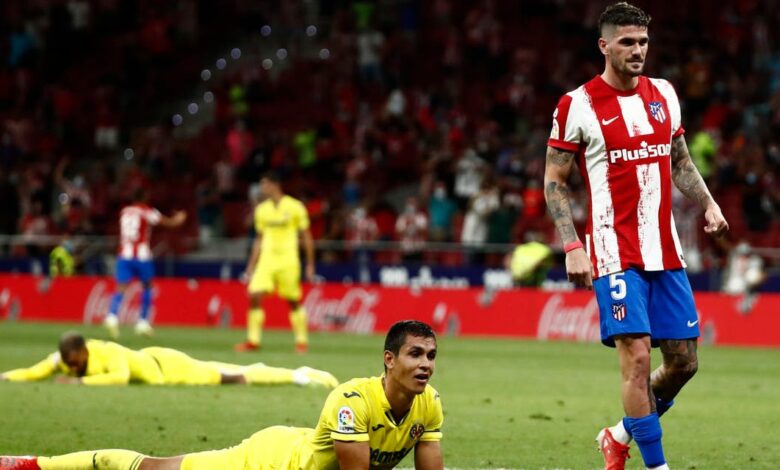 مباراة أتلتيكو مدريد ضد فياريال