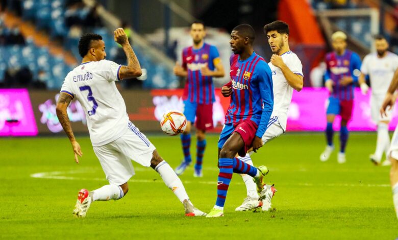ريال مدريد ضد برشلونة