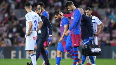 مباراة ديبورتيفو ألافيس ضد برشلونة