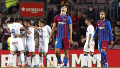 مباراة ديبورتيفو ألافيس ضد برشلونة