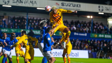 مباراة برشلونة مع ليناريس ديبورتيفو