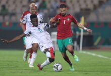 منتخب المغرب ضد غانا