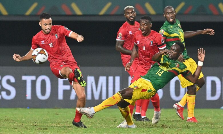 مباراة منتخب مالي مع غينيا الاستوائية