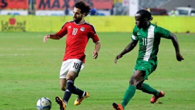 مباراة منتخب مصر مع نيجيريا