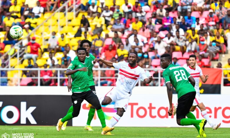 الزمالك ضد ساجرادا
