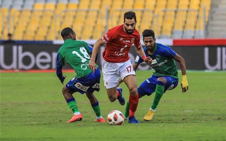 مباراة الأهلي مع المقاصة