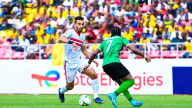 الزمالك ضد ساجرادا