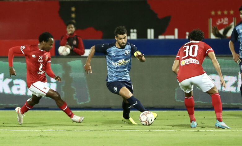 مباراة الأهلي ضد بيراميدز