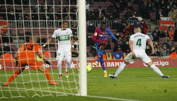 مباراة برشلونة ضد إلتشي